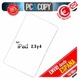 Marco lateral plástico blanco iPad 2 blanco Repuesto fijación pantalla ipad2