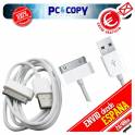 Pack 5 cables USB datos/carga para iPhone 4S 4 3GS 3G, iPod touch, iPad 2 1M A++