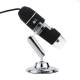 Microscopio digital USB portatil 50x a 500x 8 LED ajustable con soporte endoscopio