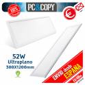 Pack 3 Panel LED 52W 30x120 4680lm Luz Blanca Rectangular Ultraplano Empotrable 300x12000